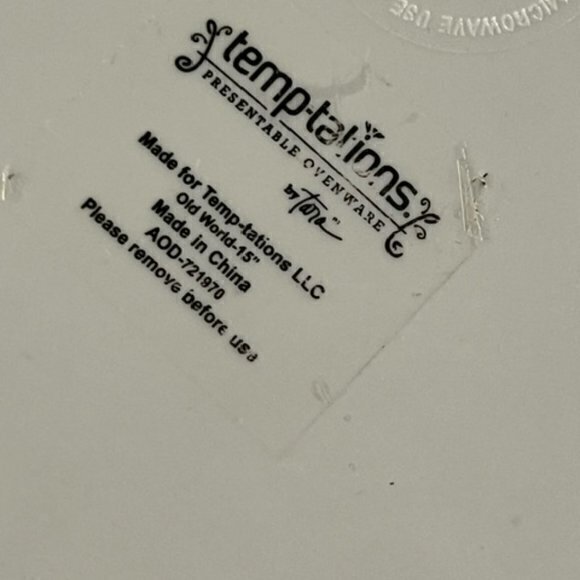 🎉PRICE REDUCED🎉 Temptations 7 Pc Melamine 15" Petal Serving‎ Tray Cranberry - Picture 9 of 12